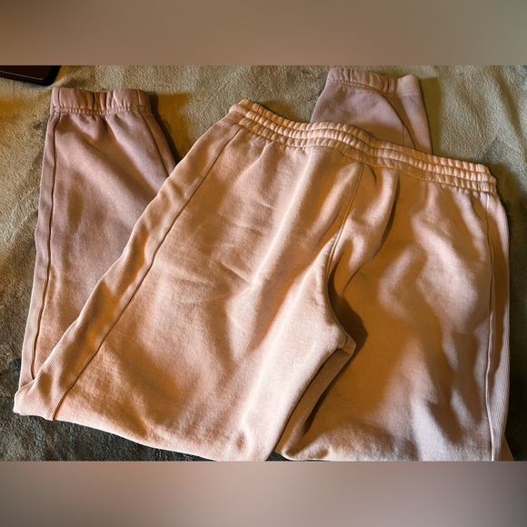 Tna cozy fleece aritzia size xs joggers sweatpants ombré purple - Picture 7 of 7